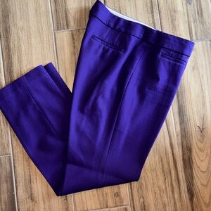 LOFT Rich Purple Trousers